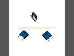 โรงงานผลิต JUYI 500W 8A N Channel Enhancement Mode Power MOSFET สำหรับไดรเวอร์มอเตอร์ DC 3 เฟส
