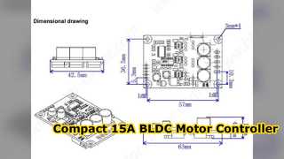 รีวิวบอร์ดไดรเวอร์ตัวควบคุมมอเตอร์ JYQD V6 3E2 BLDC