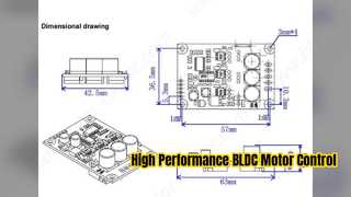 JYQD V8.3E 15A บอร์ดไดรเวอร์ตัวควบคุมมอเตอร์ BLDC